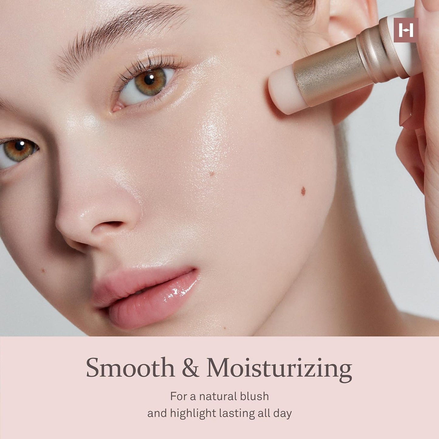 hince True Dimension Radiance Balm 10g - Natural Shimmer Glow Face Highlighter Stick Glow Balm Korean Blush Transparent Color Skin Tone Slim Fitting Texture, Multi Makeup Stick (1, CLEAR, TP001)