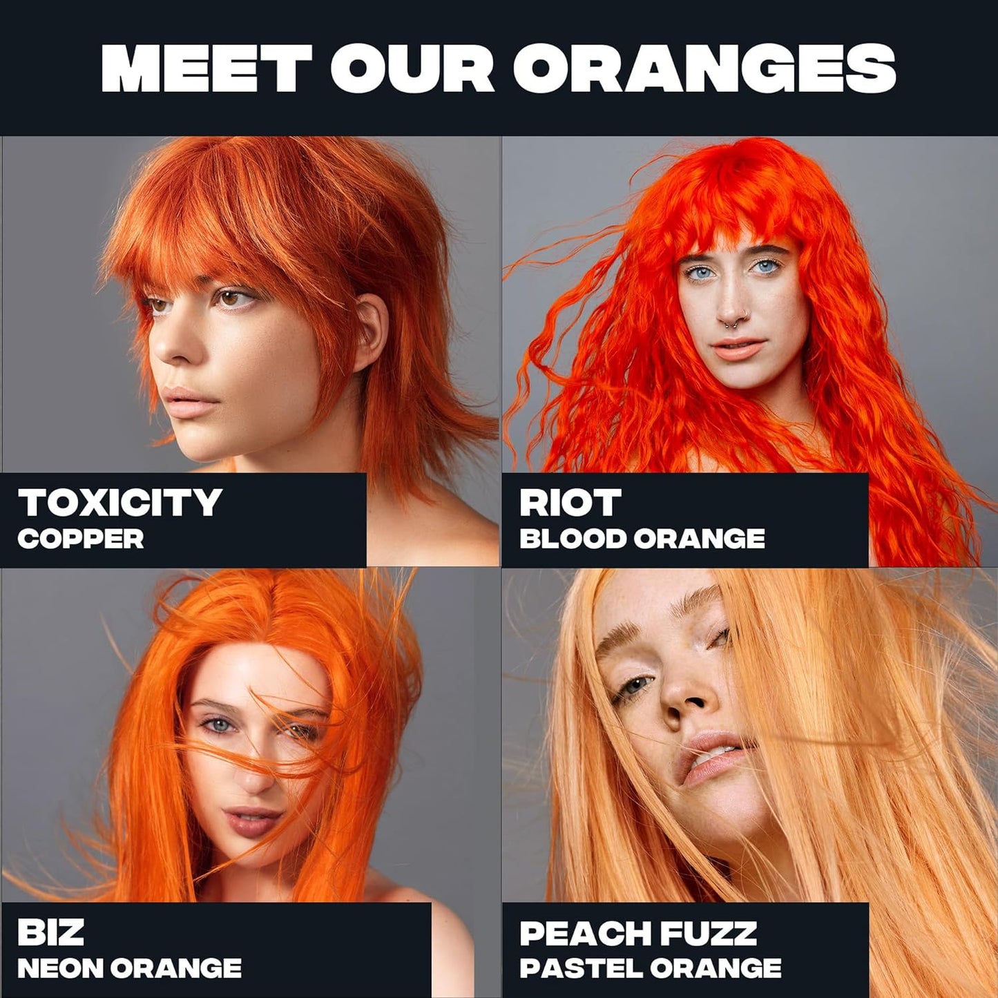 Good Dye Young Semi-Permanent Hair Color, Vegan and Cruelty-Free Peach Orange Hair Dye, Last up to 24 Washes, Non-Damaging Conditioning Hair Color (5FL OZ, Peach Fuzz)