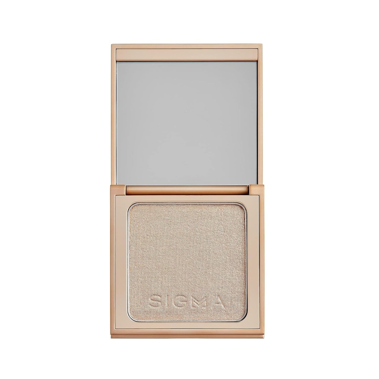 Sigma Beauty Highlighter Makeup – Illuminating Highlighting Powder for Face, Sheer Glimmer Face Highlighter for Cheeks, Cupid’s Bow, & Brow Bone (Savanna, Fiery Bronze Metallic)