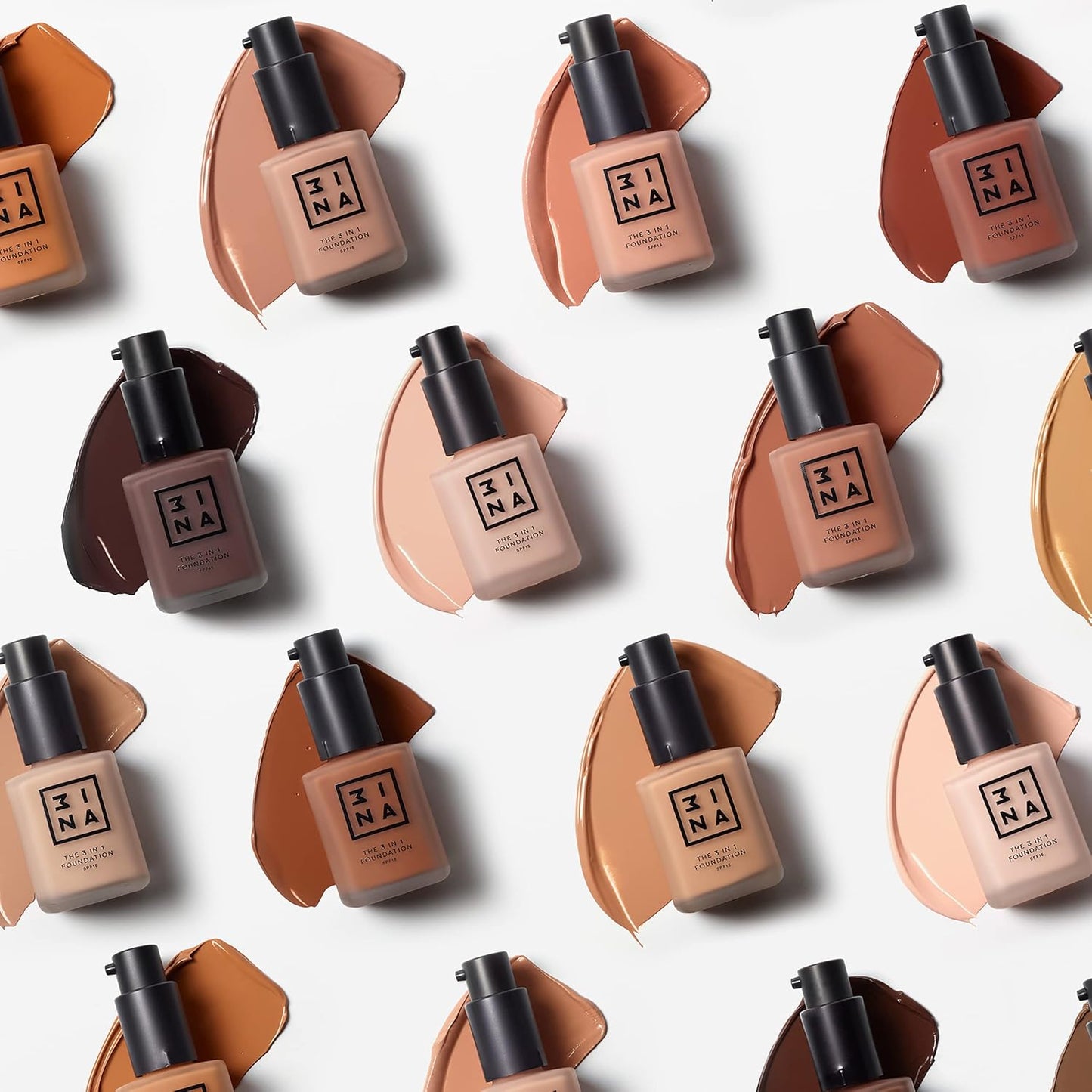 3INA The 3-In-1 Foundation 216 - Vegan Formula - Combination Of Primer, Concealer And Foundation - Medium Coverage - Natural Finish - Perfect For Covering Lines And Blemishes - Long Lasting - 1.01 Oz