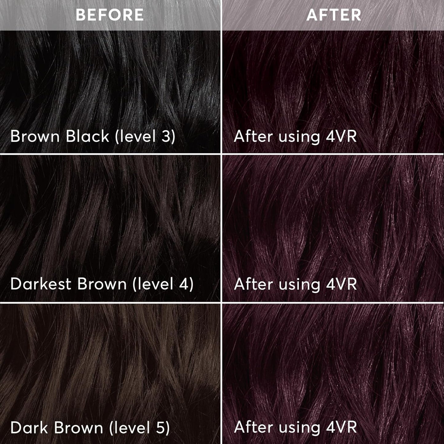 Madison Reed Radiant Hair Color Kit | 4VR Darkest Cool Sangria (Volterra Amethyst) for 100% Gray Hair Coverage | Salon Quality Permanent Hair Dye | PPD-Free & Ammonia-Free | (Packaging Varies) 2 Pack