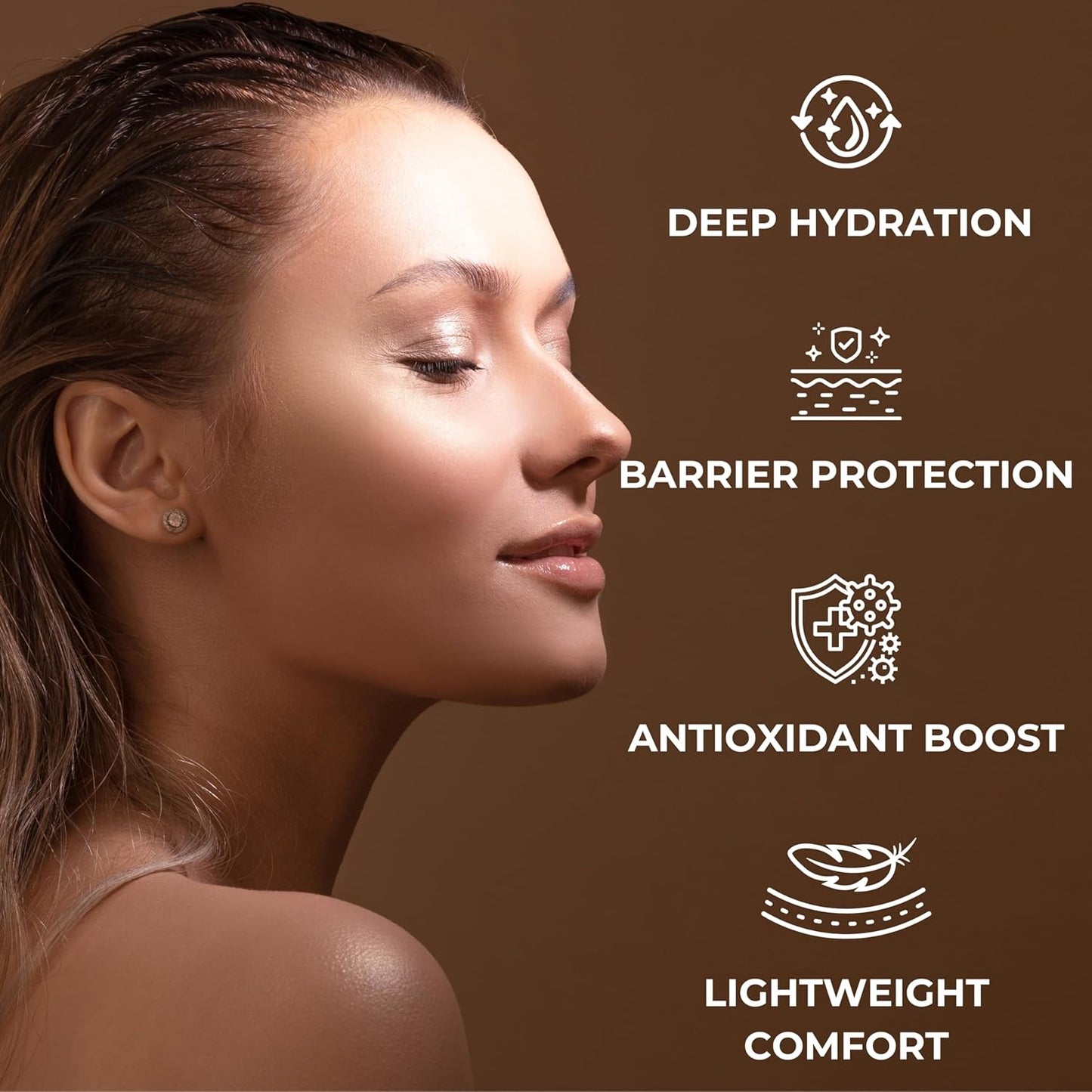 Katz Beauty Super Hydrating Moisture Lotion - Hyaluronic Acid & White Tea for Dry, Oily, Sensitive Skin, Non-Comedogenic Face Moisturizer, 5 fl oz