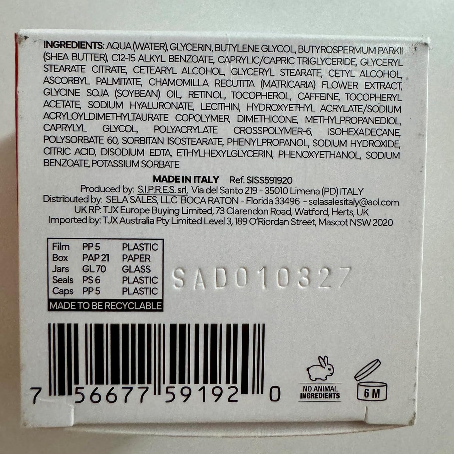 Delfanti-Milano • VITAMIN C EYE CREAM • Fast Result • Vegan • Made in Italy