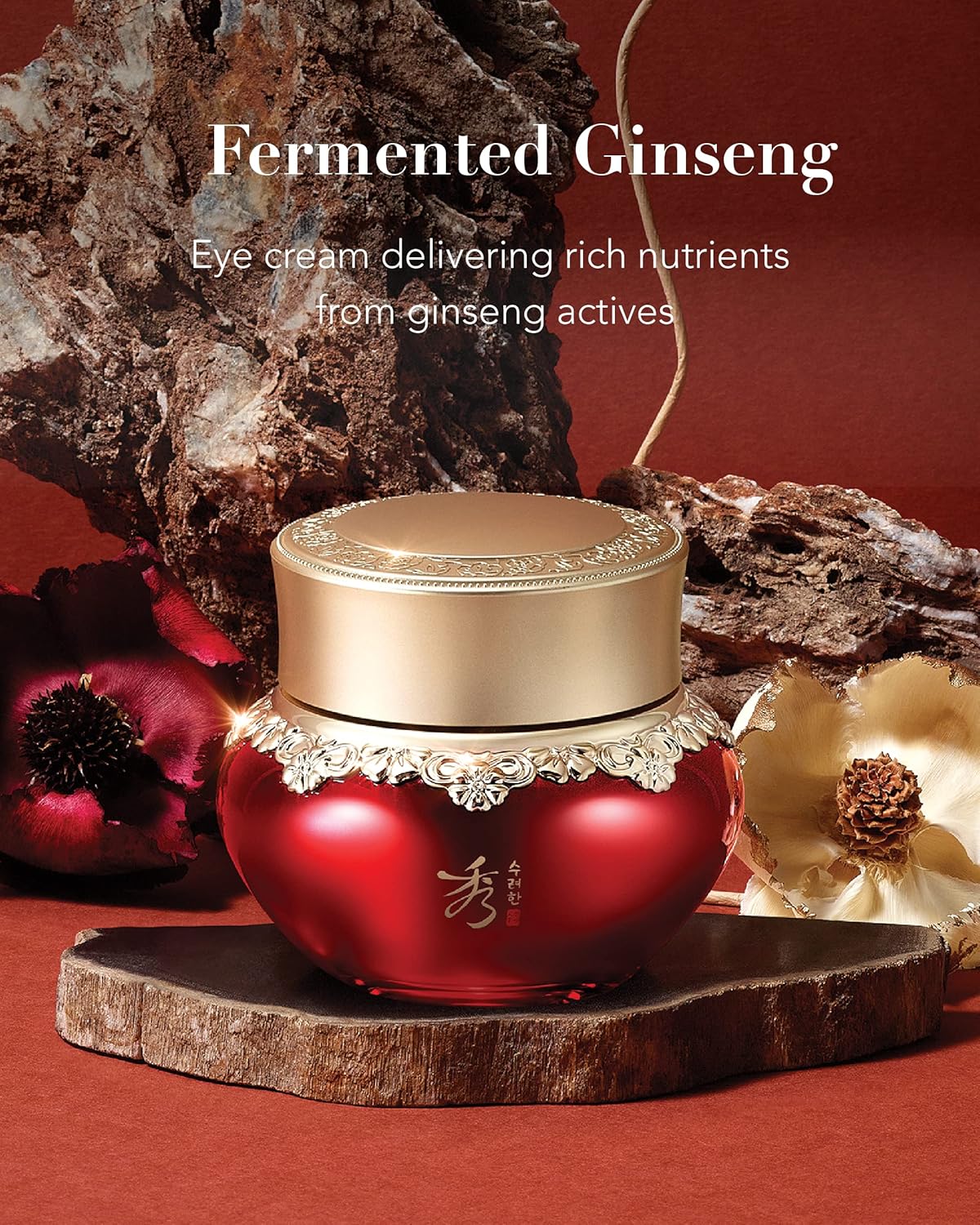 Sooryehan HYOBIDAM FERMENTED EYE CREAM - Korean Skincare, Luxury Premium High-end Cream, Intensive Skin Care (25 ml /0.84 Fl Oz) Korean Skincare