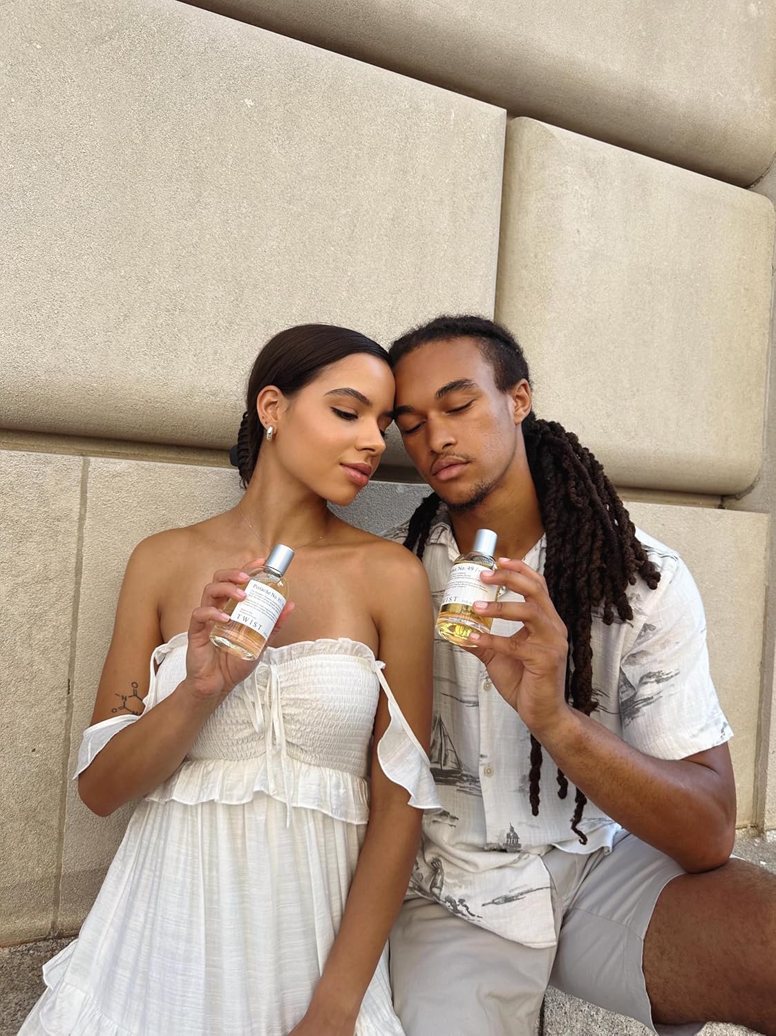 Twist Noor No. 105 - Eau De Parfum Inspired by J. M. Pomegranate Noir Cologne, Long-Lasting Perfume For Women & Men, Paraben Free, Vegan, Clean Ingredients, Unisex - 100 ml | 3.4 fl. oz.