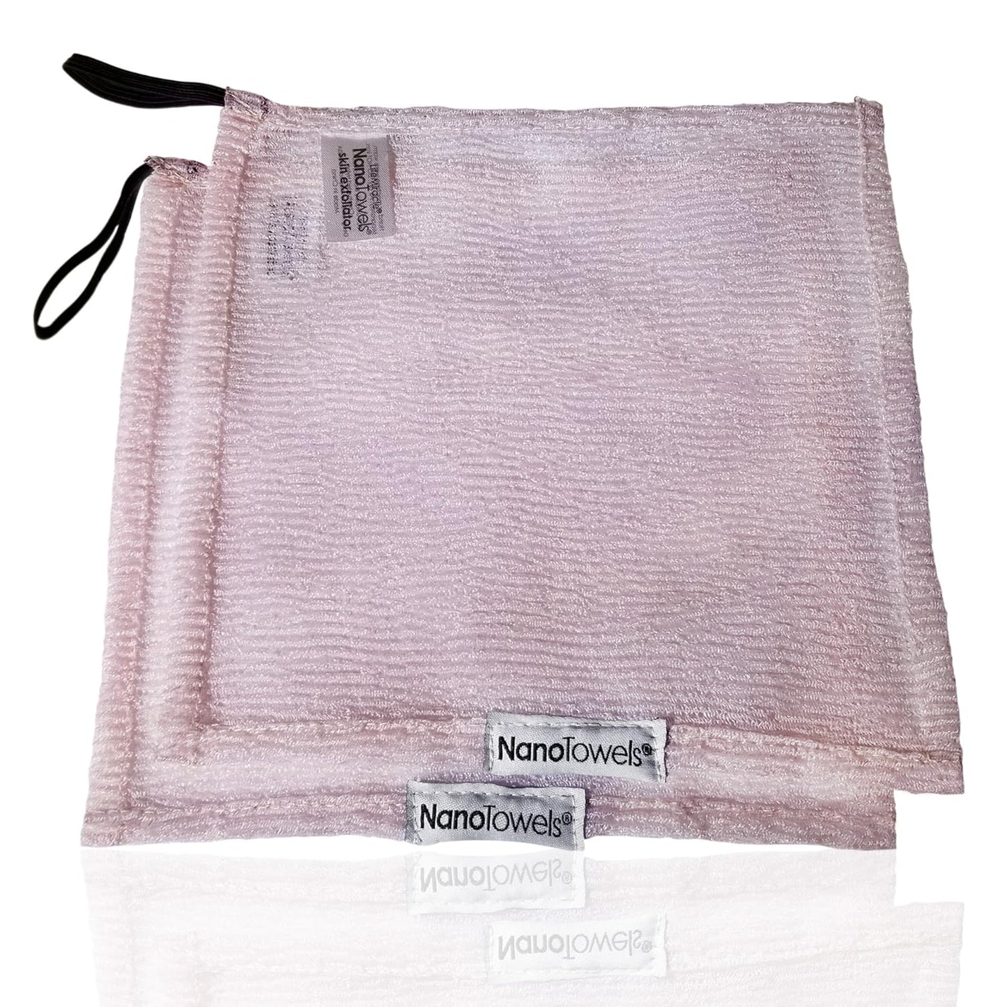 Nano Towels Skin Exfoliating Cleanser | Personal Microdermabrasion Face Wash, Pore Toner & Body Scrub Cloth | Chemical Free Dead Skin and Blackhead Remover. Korean Skin Care Secret | 6 Exfoliators